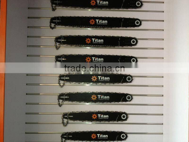 Titan chain saw guide bar