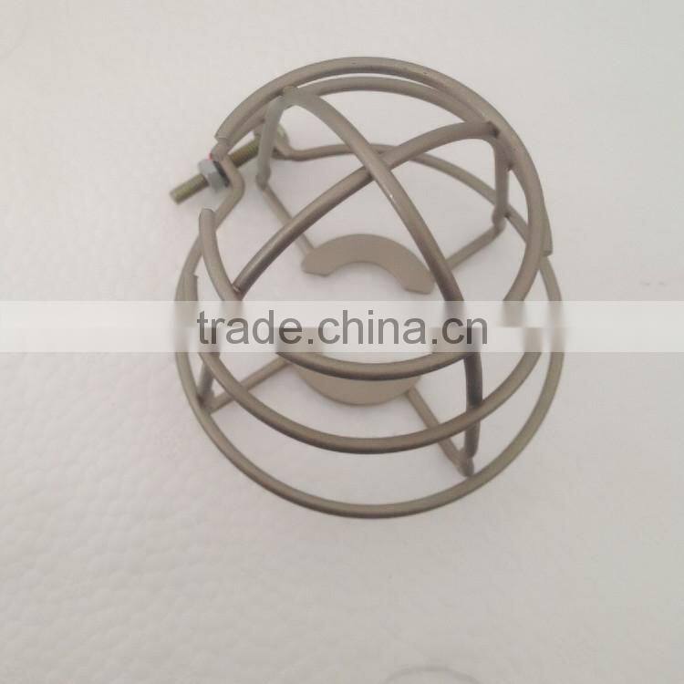 Chrome plated steel wire weld fire sprinkler guards