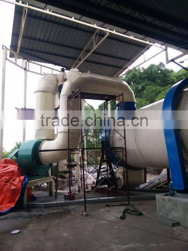 High efficiency Bentonite rotary dryer with CE approval