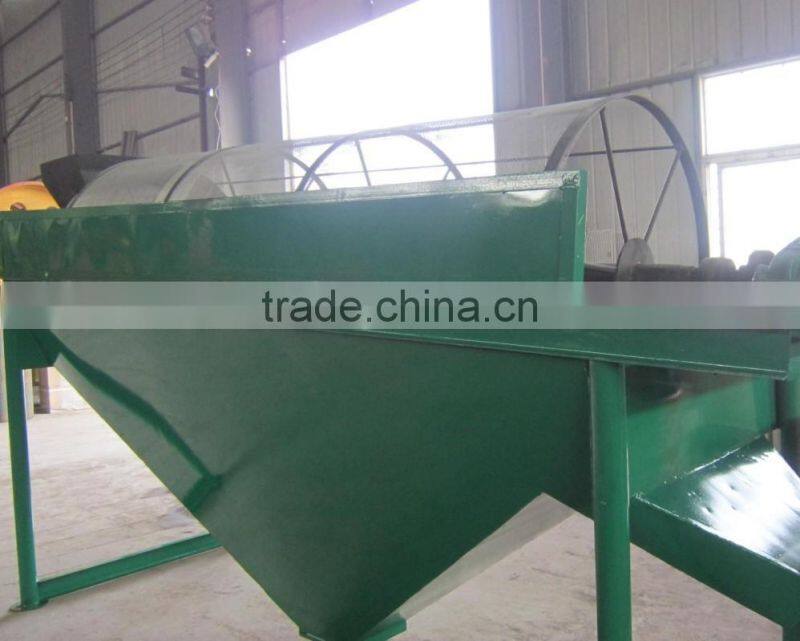 Professional processed trommel screen for wood chips separation
