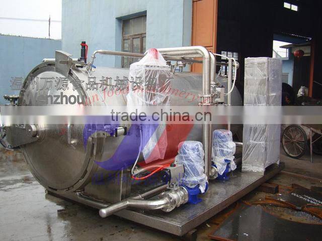 steam spray autoclave for vegetables in jars