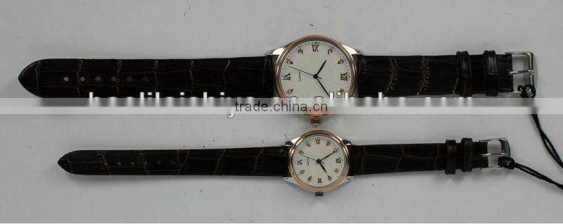 Marvelous fashionable well-formed bolda cheapest men quartz PU leather watches