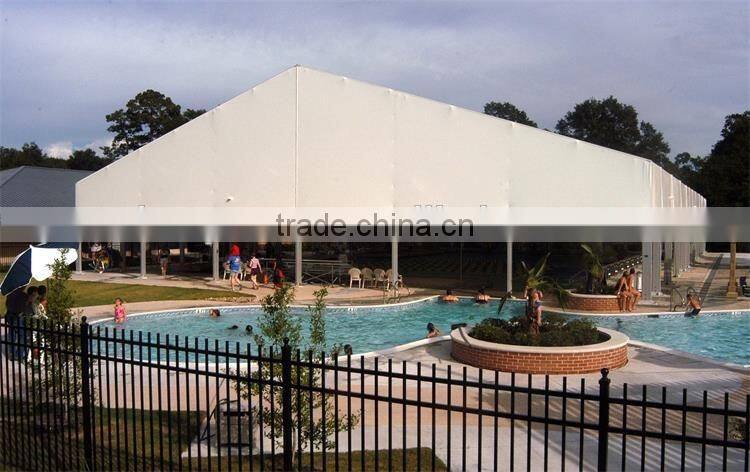 Best quality white color clear span outdoor swimming pool tent