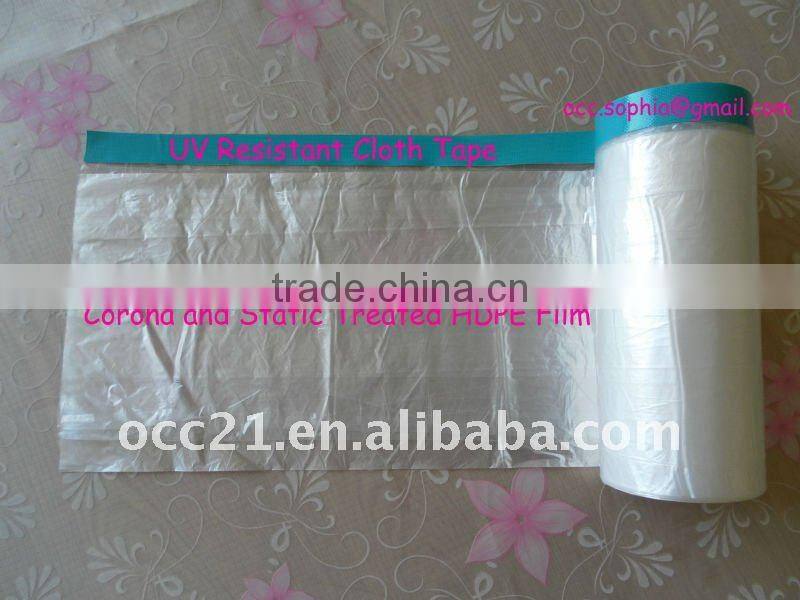 Pre-Taped Exterior Masker