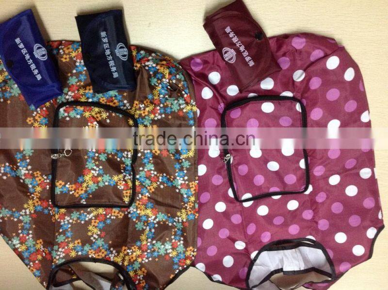 pull drawstring polyester made travel storage bag