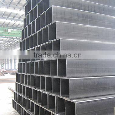 erw carbon hollow section 120*120mm standard steel pipe sizes