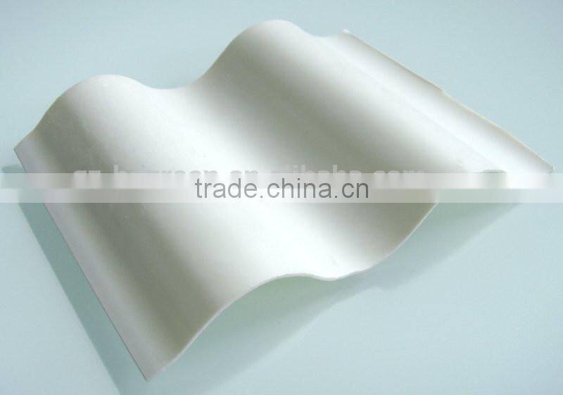 professional corrugated black anti-uv excellent insulation used industrial pvc corrugated roofing sheet