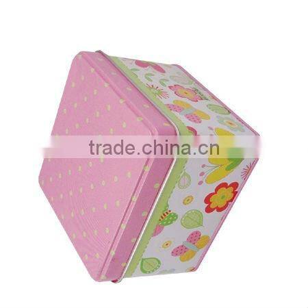 custom square tin can