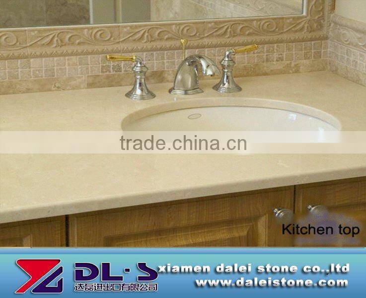 yellow stone countertop