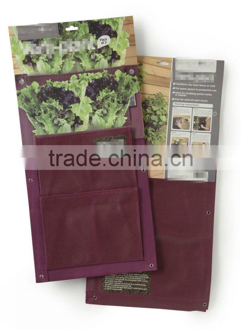 Garden Wall Planting Bags,Wall Hanging Bags