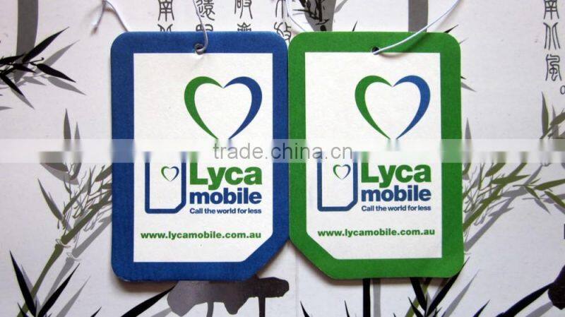 Hanging car air freshener