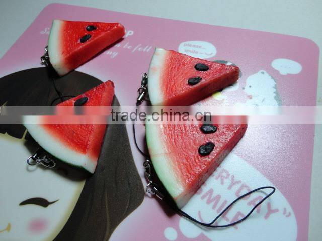 2017 Most Popular Promotional fruit model squishy