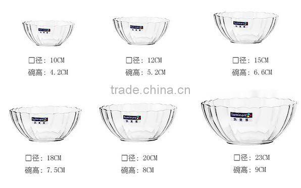 Elegant Glass Plate Salad Glass Bowl,Personalized Glass Fruit Bowl.