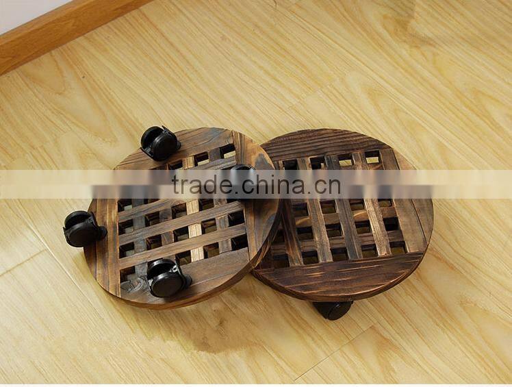 wholesale customized cheap 4 way wooden display pallet for flower