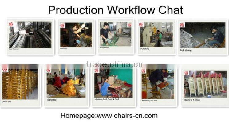 Metal legs in gold paiting leisure rocking chair no folding iron frame rocking chair for hot sale
