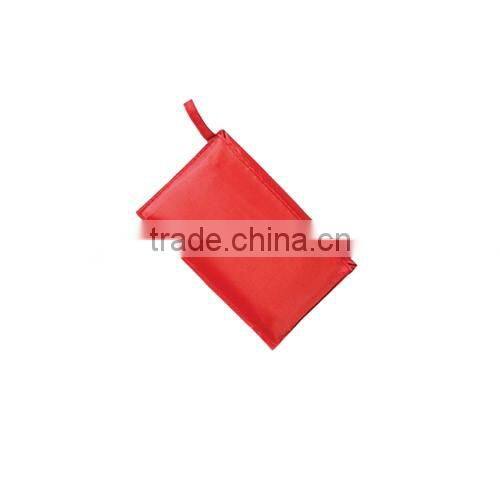 Portable folding polyester 210D shopping bag