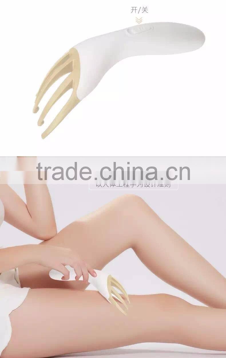 Mini Electric Five Claws Shape Head Massager, USB Multifunctional Massager With Battery