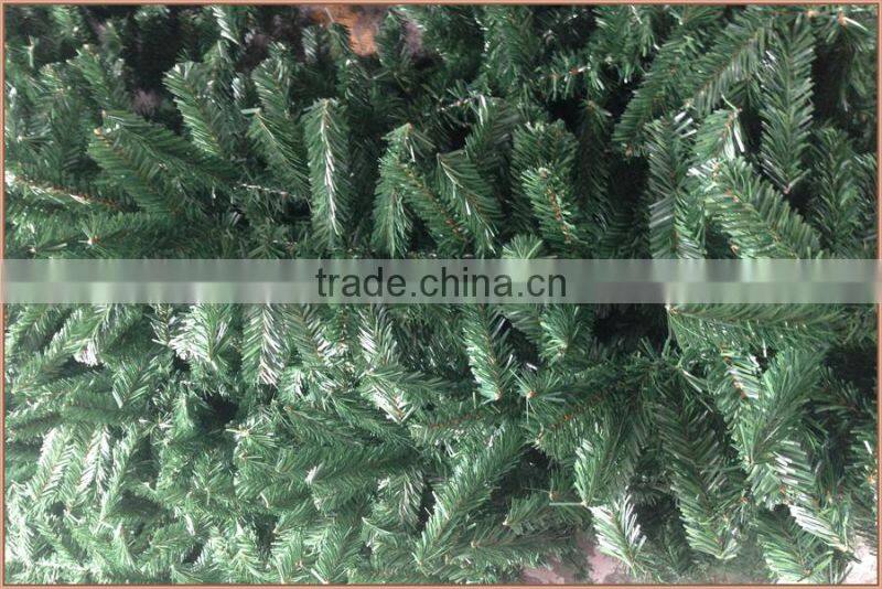 Fire retardant flocked christmas garlands