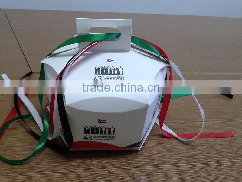 Handmade recycled paper custom gift box