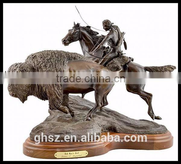 Antique animal craft king Cobra snake resin statue