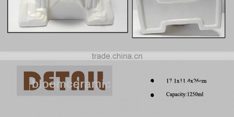 Porcelain kid storage jar