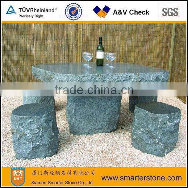 Classical round and square modern stone coffee table