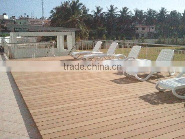 2014 new WPC composite decking floor, waterproof and easy install floor tile, low price WPC decking floor for sale, solid floor