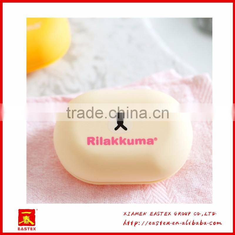 New Style , Custom Easy Carry Travel Square Plastic Soap Box/Soap Stand