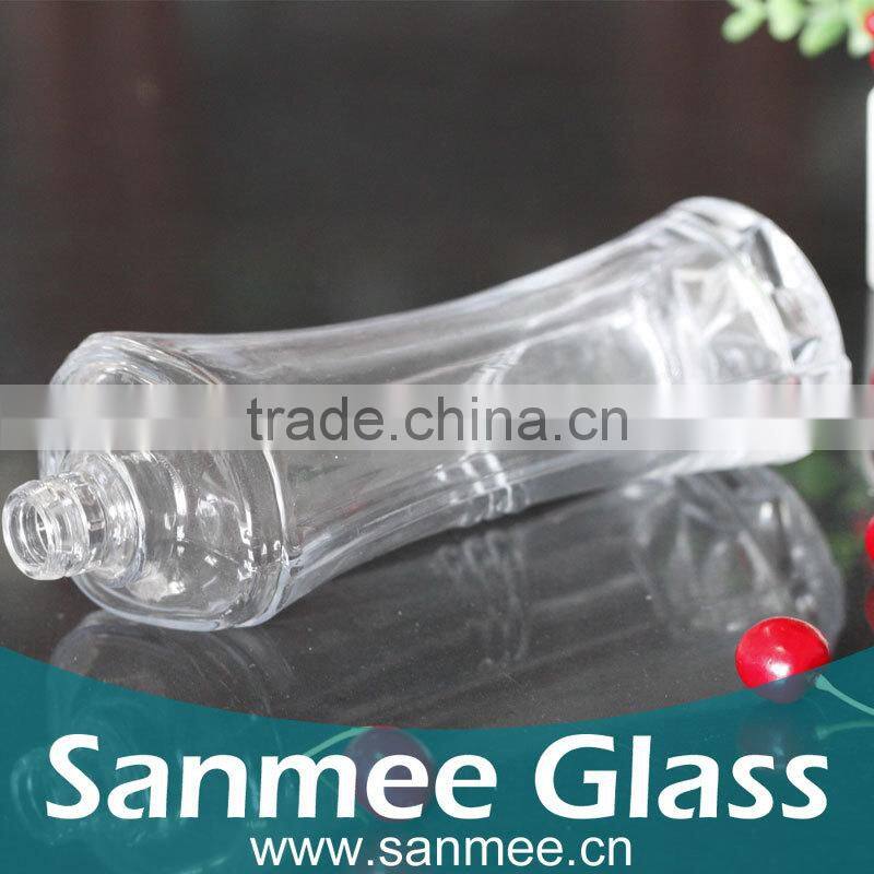Supplies All Kinds Of Glassware 518ml Transparent Glass Bottle Wholesale
