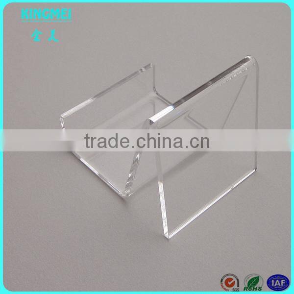 Hot Sale Custom Made Clear Acrylic Display Stand U Shaped Bends