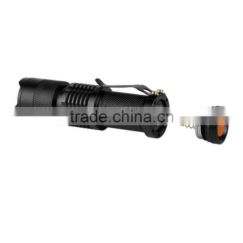 2016 Aircraft Aluminum 18650 LED 3 mode Tactical Military Grade Flashlight