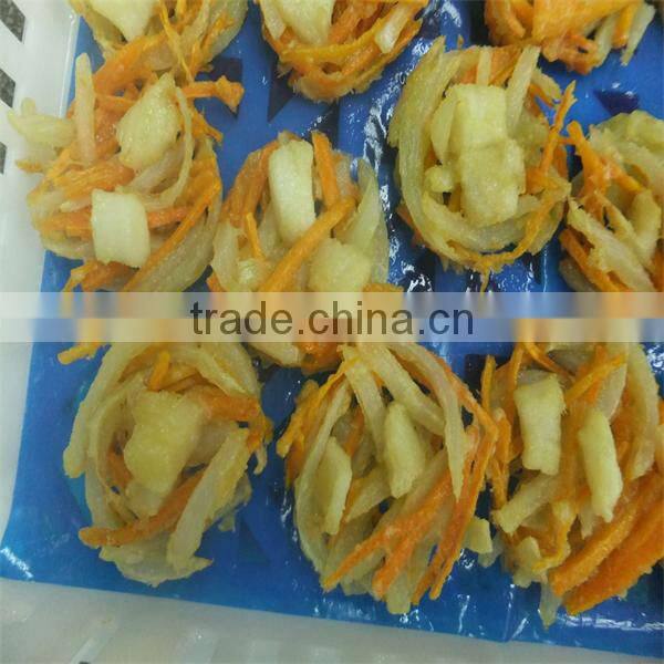 high quality frozen squid cut(breaded and fried)