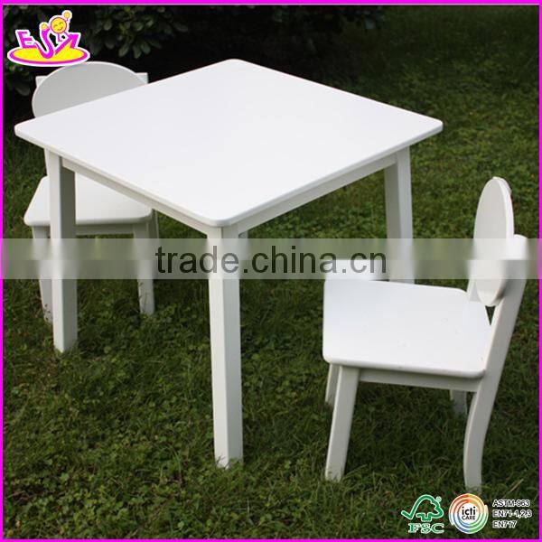 Hot new product for 2015 wooden table and chair,cheap children table and chair set toys,hot sale wooden toy table chair W08G037