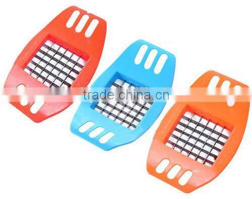 French Fry Potato Chip Cut Cutter Vegetable Fruit Slicer Chopper Easy Kitchen