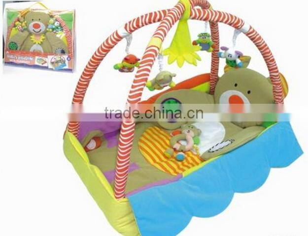 oem accepted cartoon indoor play fun cloth mini tent for kids with EN71