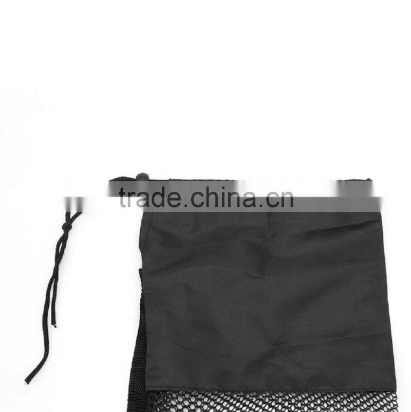 Large Nylon Zippered Drawstring Yoga Mat Bag(Z-YG-008)