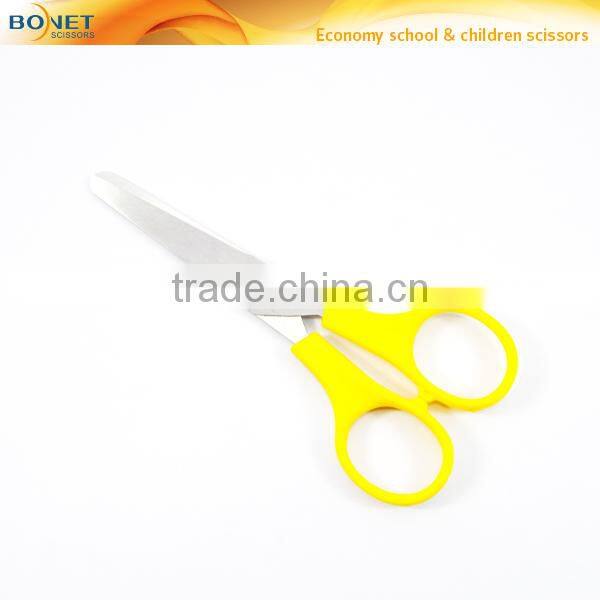 S71030TB 4-3/4" stainless steel school and student transparent blue scissor