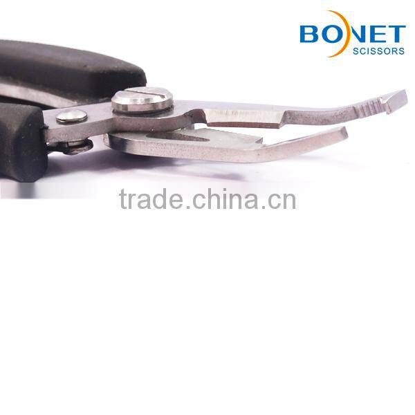 S91010 CE qualified 5-1/4" Professional fishing pliers braid scissors