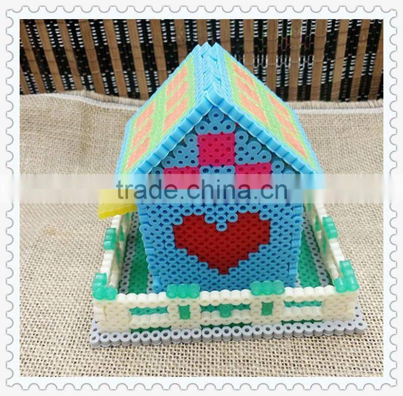 Wholesale Personalized DIY Plastic Educational Hama Perler Beads 5mm