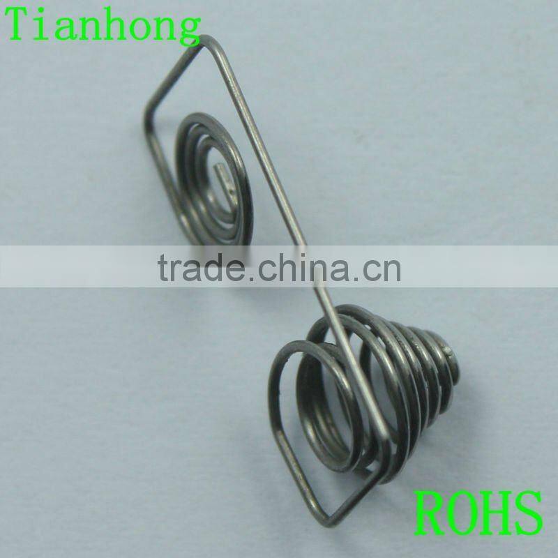 Conical compression spring with different diameters