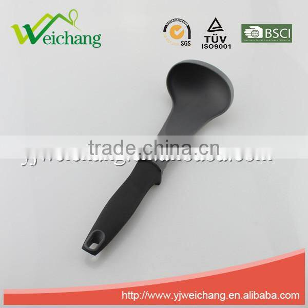 WCA508 Premium Nylon utensils SOUP LADLE Cooking Utensil Gadgets Set with Storage Stand (Multi-color)