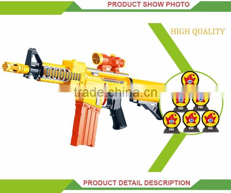 New style kids play bursts bullet toys air soft electric guns