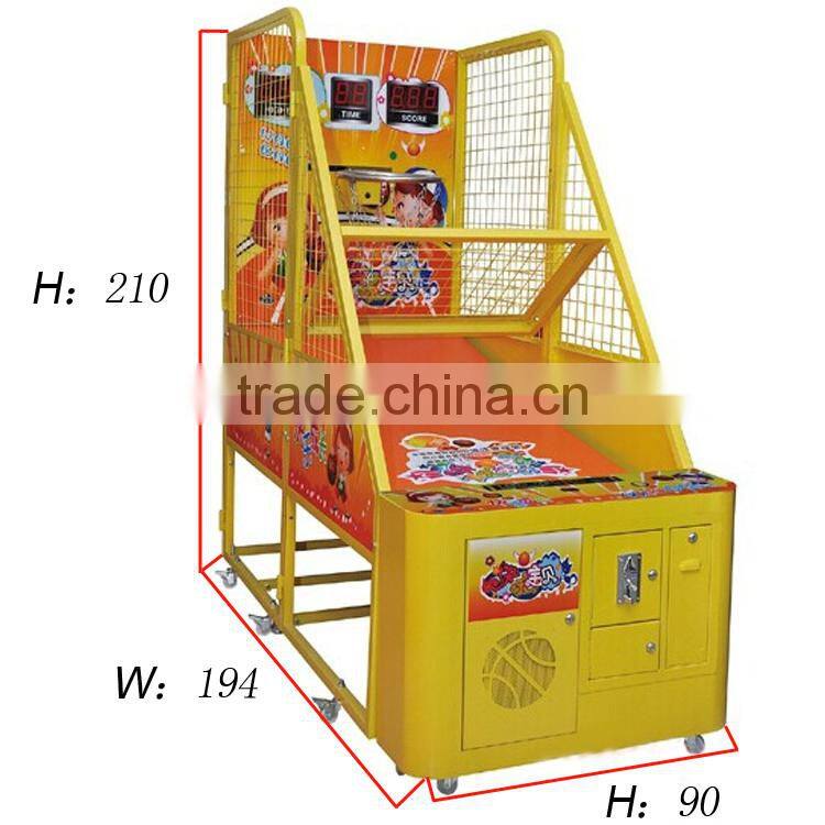 Dianfu arcade coin operated type cheap in india coin operated basketball game machine on sale