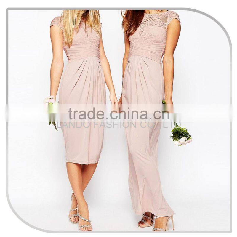 latest flower girl dress designs photos lace top chiffon bottom ladies long evening party wear gown