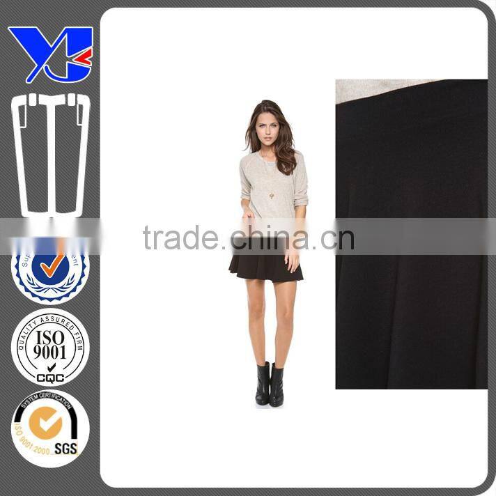 Latest elegant lack mini lady skater skirt