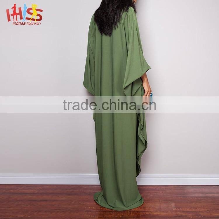 Islamic items for sale butterfly green maxi dress alle baba abaya muslim