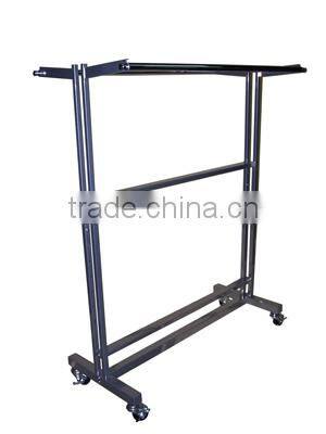 Flexible rigid 2 ways hanging Garments/Kids clothes/Clothes rack Shop display