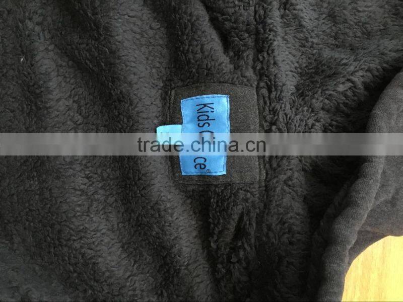Children apparel winter hoodies coat boys casual clothing