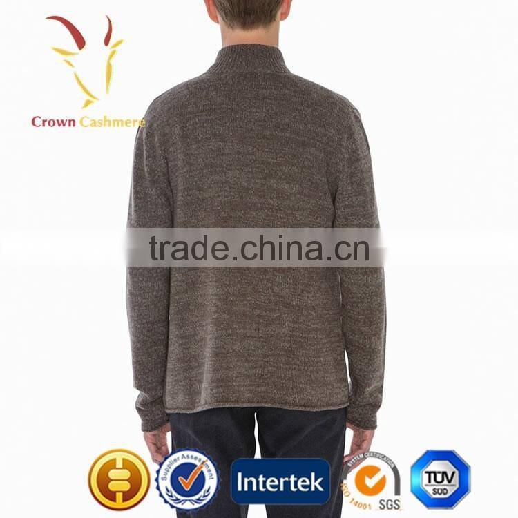Boutique 100% Cashmere Cardigan Sweater Mongolia for Man