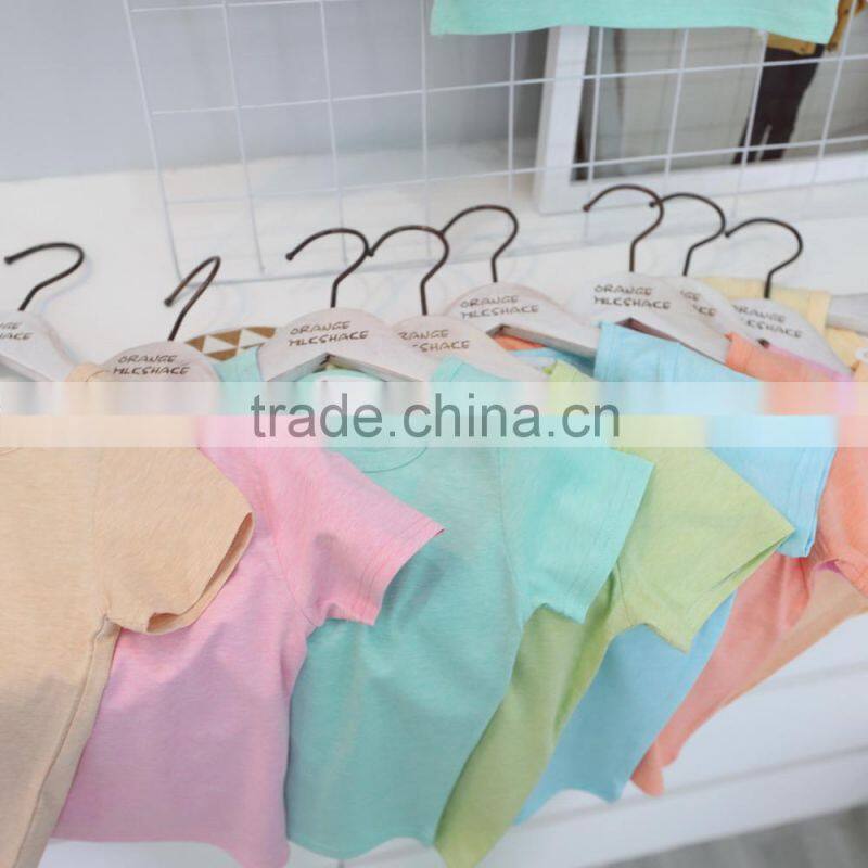 2017 Hot Sale kids Shirt Mini Wear Baby Clothes Children's Mear